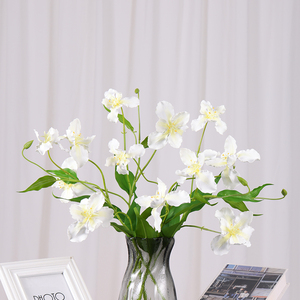 Fleur Artificielle <span class=keywords><strong>Iris</strong></span> <span class=keywords><strong>Tectorum</strong></span> Maison Fausse Fleur Décoration Bouquet De Mariée Remplissage - Product Image 2