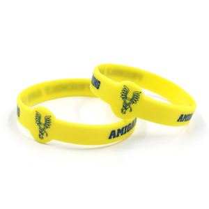 Pulsera de Silicona con Logotipo Personalizado, Impresión de Seda en Silicona, Forma Redonda, Pulseras con Código QR - Product Image 4