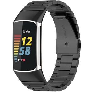 <span class=keywords><strong>Bracelet</strong></span> de rechange 3 perles montre <span class=keywords><strong>Bracelet</strong></span> métallique <span class=keywords><strong>Bracelet</strong></span> de montre intelligente en <span class=keywords><strong>acier</strong></span> inoxydable pour <span class=keywords><strong>Fitbit</strong></span> Charge 5 - Product Image 3