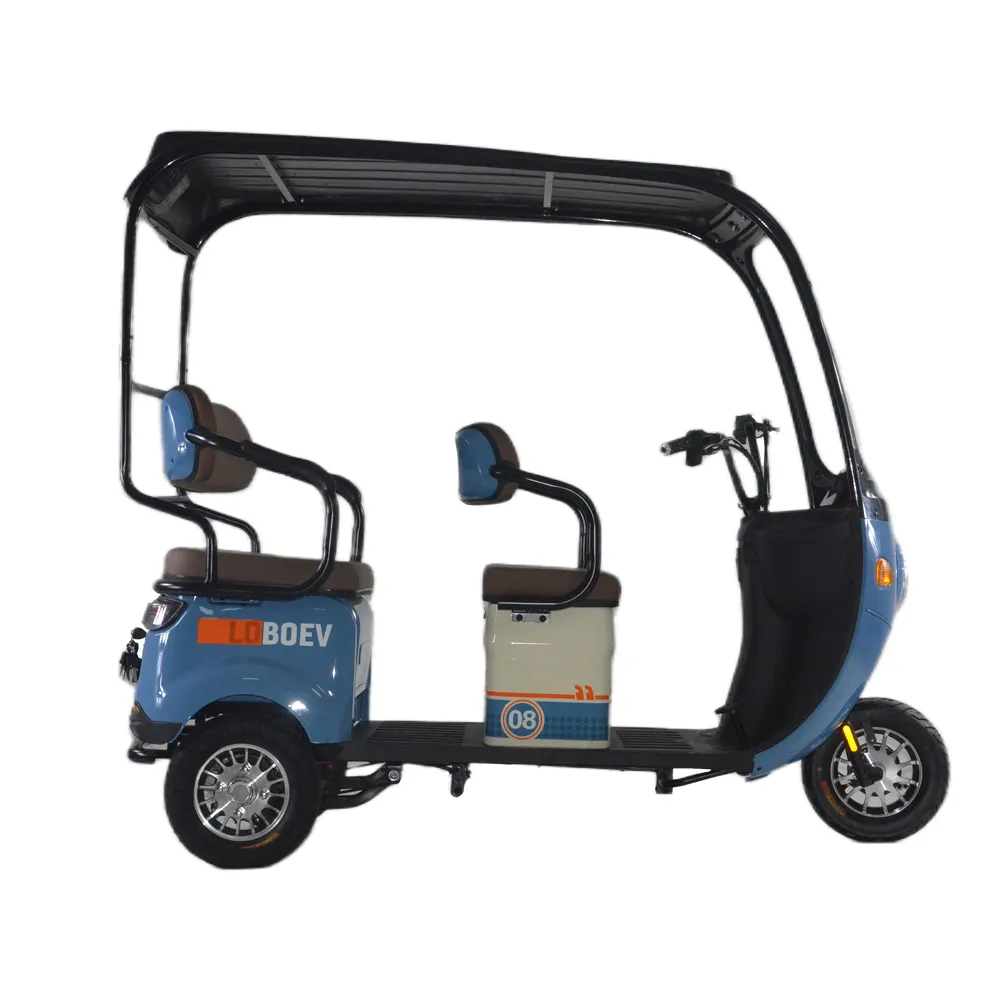 2023 Novos triciclos elétricos para passageiros Novo modelo de táxi triciclo elétrico best-seller Tuk Tuk para venda