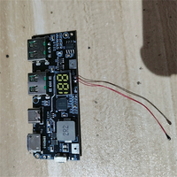 Module de batterie externe à charge rapide bidirectionnelle 22,5 W QC4+PD3.0 double Type-C double USB avec affichage numérique pour circuit imprimé de batterie externe DIY