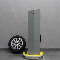Gonfleur de pneus métallique à monnayeur avec moniteur de pression des pneus et générateur d'azote pour station-service