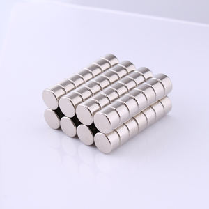 Imanes de Neodimio en Disco, Imanes Redondos de NdFeB, Imanes Permanentes Fuertes de Tierras Raras N35-N52, Niquelados - Product Image 6