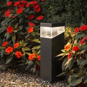 Senzhao bonito diseño de alta calidad al aire libre Hotel jardín IP65 impermeable LED bolardo luz césped Luz - Product Image 1