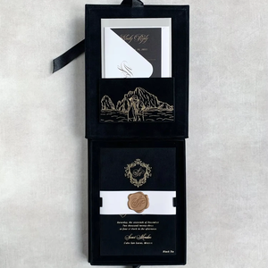 Ismarlama hint lüks altın folyo akrilik kadife düğün davetiyesi De 15 Ans kutusu çocuklar için doğum günü davetiye kartları için - Product Image 5