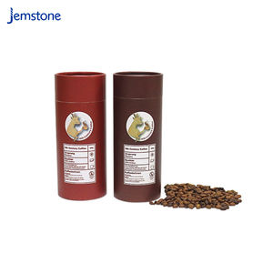 Wholesale Eco-Friendly Handmade Craft Paper Coffee Bean Tubes with Custom Options Cylinder <b>Box</b> Packaging - Product Image 2
