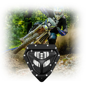 2012-2023 SERCO SE SEF 250 300 450 500 오프로드 엔듀로 헤드 램프 용 Emark Supermoto 먼지 자전거 LED 헤드 라이트 - Product Image 1