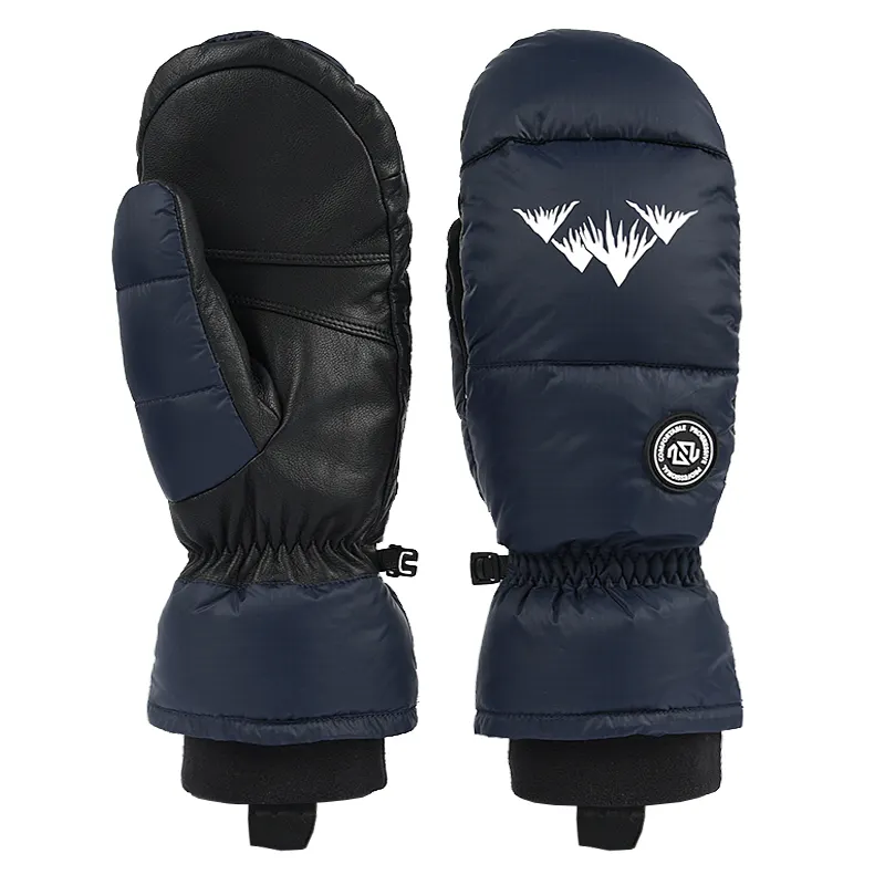 Outdoor Snowboard Gloves OEM Thermal Insulation Down Ski Snowboard Gloves High Quality Men