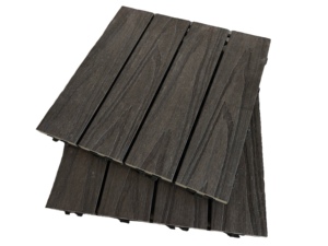 Không thấm nước co-đùn WPC <span class=keywords><strong>DIY</strong></span> gạch ban công phổ biến vườn lồng vào nhau gạch bên ngoài <span class=keywords><strong>Composite</strong></span> nhỏ <span class=keywords><strong>decking</strong></span> - Product Image 2