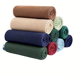 Wholesale <b>Microfiber</b> Instant Cooling Custom Logo Ice Cool Sport <b>Towel</b> Low Moq Quick Dry for Fitness Yoga Golf - Product Image 1