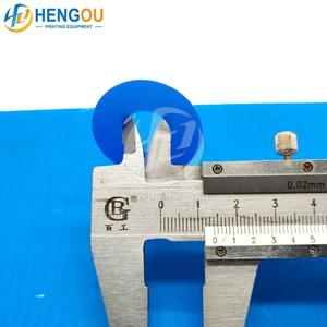 35X14X0.5MM-ชิ้นส่วนเครื่องจักรพิมพ์ยางสีน้ำเงินคุณภาพสูง - Product Image 3