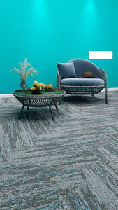 Alfombras Modulares Comerciales de PP de Último Diseño, Alta Calidad, Resistentes al Fuego y Ecológicas, Decoración para Hogar y Oficina - Product Image 3