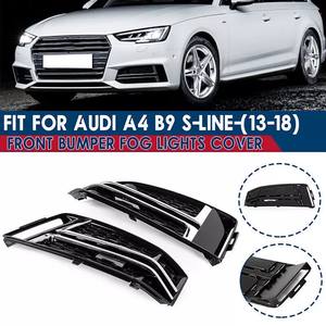 2016-2018 Chrome <span class=keywords><strong>avant</strong></span> antibrouillard couvercle pare-chocs calandre lunette pour <span class=keywords><strong>AUDI</strong></span> <span class=keywords><strong>A4</strong></span> B9 <span class=keywords><strong>S</strong></span>-<span class=keywords><strong>LINE</strong></span> - Product Image 5