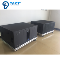Offre Spéciale TACT PRO AUDIO Subwoofer Actif Professionnel Double 18 pouces 1300W en Contreplaqué de Bouleau pour Spectacles Extérieurs