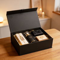 Emballage de luxe personnalisé, boîte cadeau magnétique pliable pour vêtements