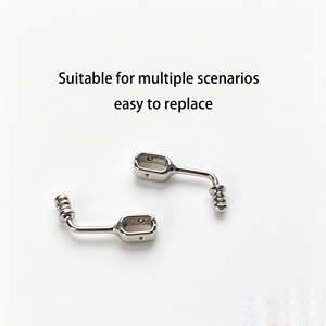 Soporte de Acero Inoxidable <span class=keywords><strong>para</strong></span> <span class=keywords><strong>Gafas</strong></span> de Miopía, Almohadilla Nasal Fija <span class=keywords><strong>para</strong></span> Monturas de <span class=keywords><strong>Gafas</strong></span>, Accesorios Ópticos, Repuestos - Product Image 4