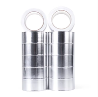Ruban adhésif en aluminium pour conduits de climatisation marine, résistant à l'eau salée, 100 microns, pour l'étanchéité des conduites de climatisation des navires, fabricant