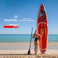 MOQ : 1 pièce, Nouvelle planche de paddle gonflable avec ailerons, Planche de surf et de paddle professionnelle pour l'extérieur