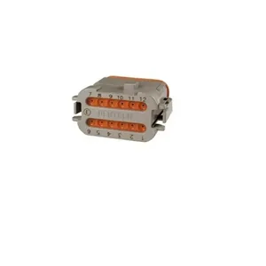 Deutsch 12P Waterproof Plug Wire to Wire Harness Connector <strong>DT06</strong>-<strong>12SA</strong>-<strong>CE05</strong> Sub <strong>DT06</strong>-12SC-<strong>CE05</strong> <strong>DT06</strong>-12SD-<strong>CE05</strong> AT06-<strong>12SA</strong>-MM01 - Product Image 1