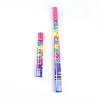 Canon à Confettis Jetables Imprimés UV Biodégradables Multicolores pour Fêtes Anniversaires Mariages Noël Nouvel An ML