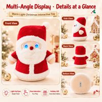 Robot en peluche intelligent, jouet interactif vocal IA pour enfants, apprentissage de l'histoire, jeu familial, cadeau, robot de service en silicone