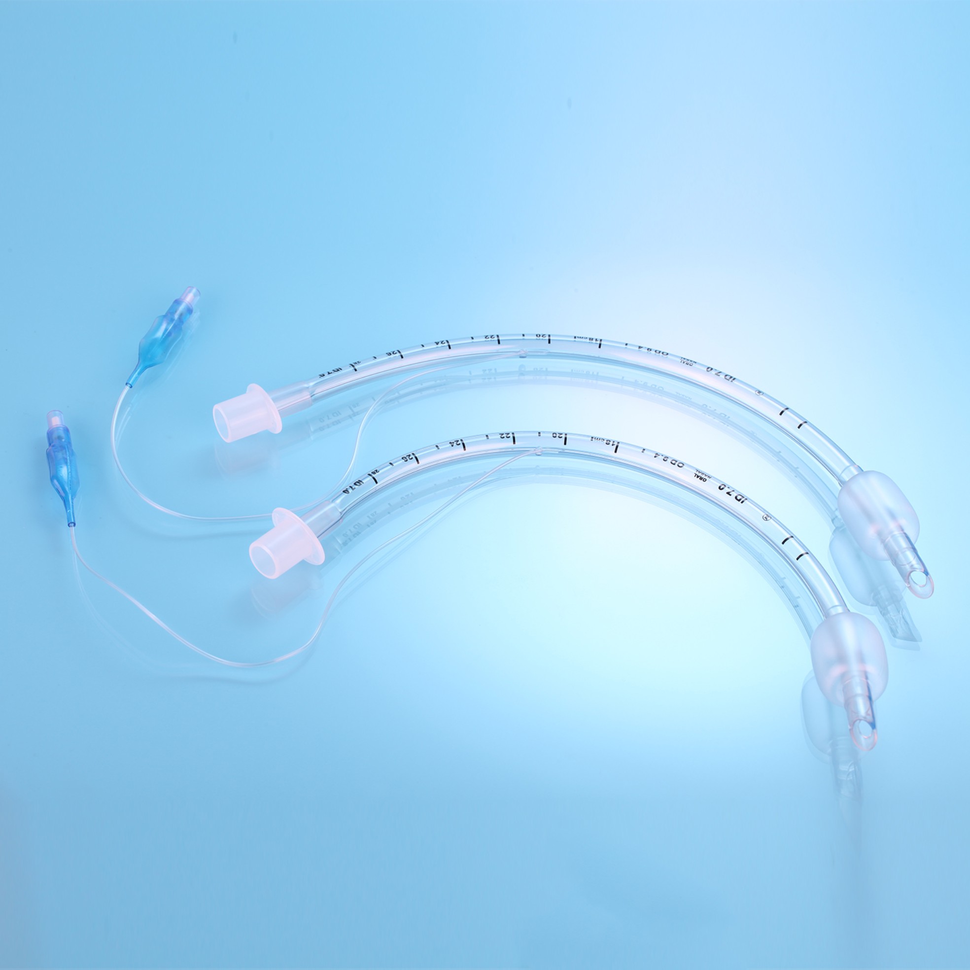 Tubo endobronquial nasal estéril desechable Tubo endobronquial oral Tubo endotraqueal