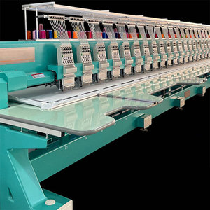 Grande macchina da ricamo computerizzata industriale completamente automatica multi-testa - Product Image 1