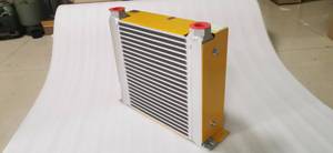Ventilateur de radiateur hydraulique refroidi par air AH1012T-CA 24V 100L/MIN, refroidisseur en aluminium à plaques et ailettes, usage industriel, garantie 1 an - Product Image 1