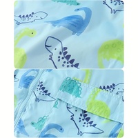 Veste à capuche sportive pour enfants, motif dessin animé, coupe-vent et imperméable, avec fermeture éclair, pour tout-petits et bébés garçons - Grande Vente