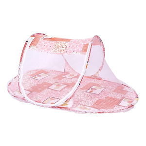 Moustiquaire de lit bébé pliable et portable noire, robuste et sûre, pour nouveau-né, type berceau pop-up - Product Image 4