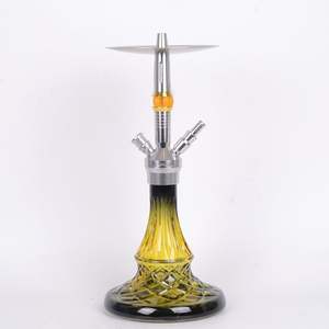 Conjunto de hookah popular de aleación de aluminio con tecnología de espejo, nuevo diseño, mezcla de colores, hookah portátil - Product Image 4