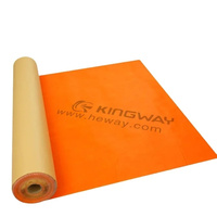 Membrane de toiture hydrofuge/respirante en feutre - 1,5 m x 50 m avec certification CE