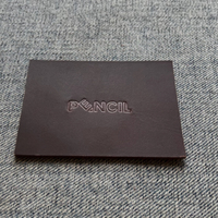 Étiquette en cuir véritable personnalisée en relief pour vêtements, accessoires de mode, logo de marque, patch rectangulaire écologique pour jeans, vente en gros