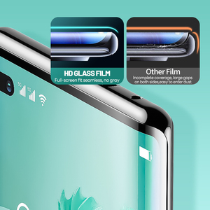 Film de protection d'écran incurvé incassable avec logo personnalisé, 3D Nano 9H HD UV, film de protection d'écran en verre électro-plaqué pour les magasins de réparation mobiles - Product Image 2