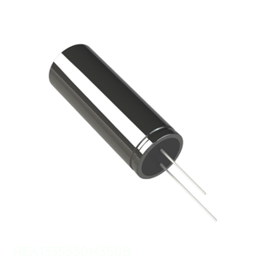 Condensateur radial TH en aluminium 53uF 20% 350V, référence REA1335530M350B, à travers trou, de distributeur agréé - Product Image 1