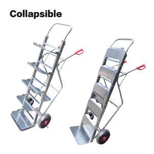 Carretilla de Mano Plegable de Aluminio OEM para Botellas de Agua, Carretilla de Dos Ruedas para Logística y Manejo de Materiales - Product Image 4