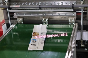 Máquina de Fazer Sacos de Selagem Central com Selagem por Lap e Selagem por Fenda em Alumínio MJ-350A para Embalagem de Café e Chá - Product Image 2