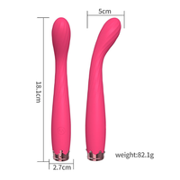 Lieferant Schlanker G-Punkt Klitoris-Vibrator AV mit Brustwarzen-Massage Dreifache Stimulation 10 Modi Tragbares Leichtgewichtiges Sexspielzeug Großbestellung