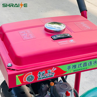 Pompe à eau diesel haute pression, logo couleur personnalisé, démarrage électrique, CE ISO9001, fabricant d'usine de Shanghai