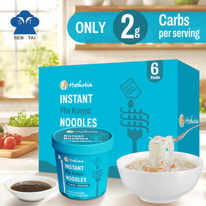 Nouilles Konjac Keto Instant Pho à Cuisson Rapide, Zéro Glucides, Sans Gluten, Vegan, Boîte Famille - Product Image 3