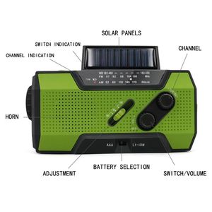 <span class=keywords><strong>Radio</strong></span> Solar AM/FM de Emergencia con Manivela, Material PCR Ecológico, 2000mAh, para una Vida Ecológica - Product Image 2