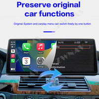 Écran tactile HD multimédia de 12.9 pouces pour BMW Série 5 E60 2003-2010 Système NBT EVO Radio stéréo de voiture Navigation GPS WiFi BT