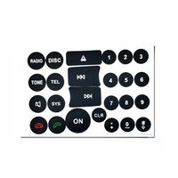 Kit de réparation de boutons de commande de climatisation et de vitres pour Mercedes Benz W204 S204 C204 W218 W212 A207 W176 X204 2007-2014, autocollants