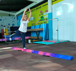 Tùy Chỉnh Kích Thước Logo Màu Sắc Không Trượt Gấp Trẻ Em Đào Tạo Thể Dục Cân Bằng Chùm Cho Nhà Phòng Tập Thể Dục Sử Dụng - Product Image 2