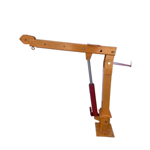 Mini voiture de grue mobile nouvel ascenseur de moteur hydraulique pliant avec matériau métallique de fronde à chaîne pour la vente au détail et les hôtels - Product Image 6