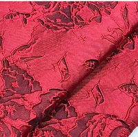 Tissus de mode jacquard rose échoués élégants tissus de vêtements de veste poncho de haute qualité