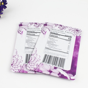 Sachet Doypack Personnalisé Imperméable en Aluminium avec Fermeture Ziplock pour Protéines en Poudre, Suppléments, Sucre et Épices - Product Image 5