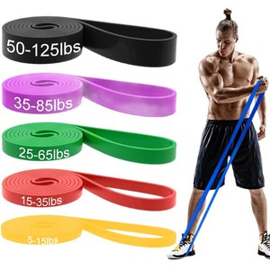 Bandes <span class=keywords><strong>de</strong></span> Résistance TPE Transfrontalières pour Yoga, Fitness, Entraînement <span class=keywords><strong>de</strong></span> Force, Remodelage Corporel et Entraînement Complet du Corps – <span class=keywords><strong>Cercle</strong></span> Élastique - Product Image 5