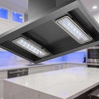 Lot de 2 ampoules LED pour hotte de cuisine, blanc froid, remplacement pour hotte intégrée, installation facile