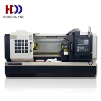 Tour CNC CK6150 CK6163, tour CNC économique à banc plat, machine d'usinage CNC entièrement automatique